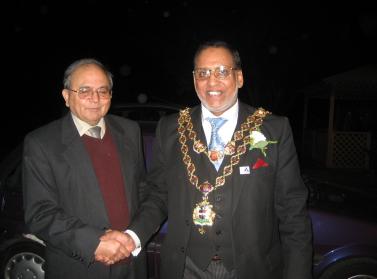 THe Chairman with the Lord Mayor